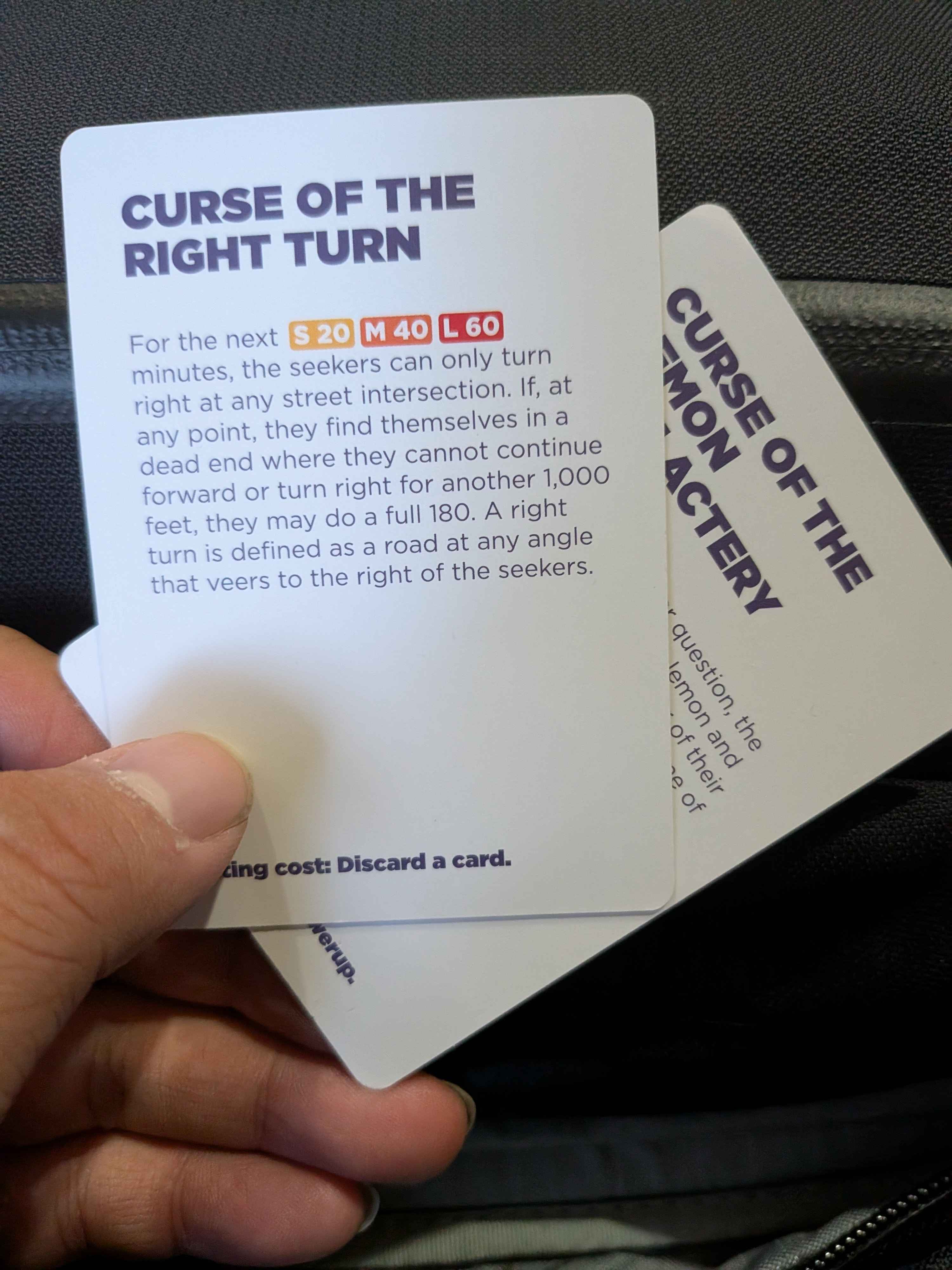 Curse of the Right Turn