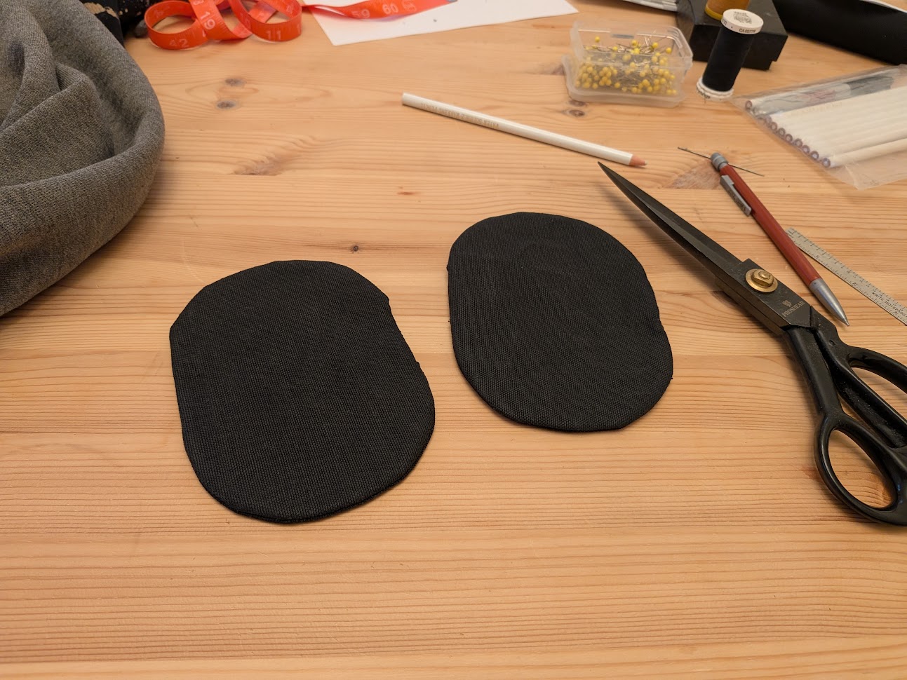 finished patches